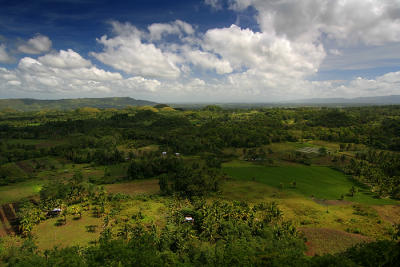 Chocolate Hills Panorama 2