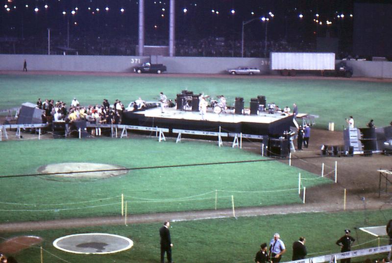 BEATLES  take the stage around 9:05pm