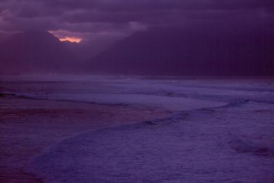 Beach in Twilight, Maui
