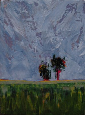 Abstract Landscape 6, 12x9 SOLD