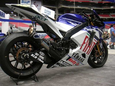 Yamaha MotoGP bike