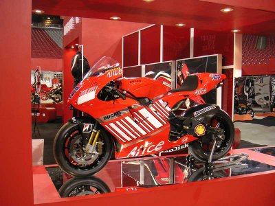 Ducati Desmosedici MotoGP bike