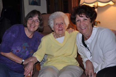 Judy, Aunt Sylvia and Maureen