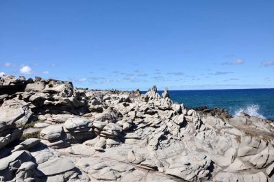 This lava formation is called the dragon's teeth