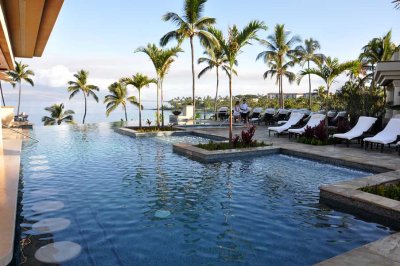 The Serenity Pool is aptly named