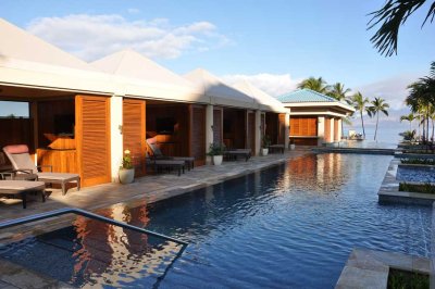 Cabanas at the Serenity Pool