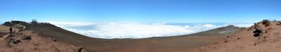 Haleakala Summit, high above the visitor center