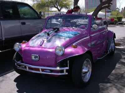 Not your everyday VW beetle