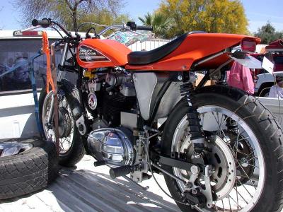 Harley XR-750 dirt tracker