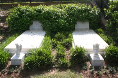 Both graves.