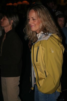 Donna and Shelley in the audience