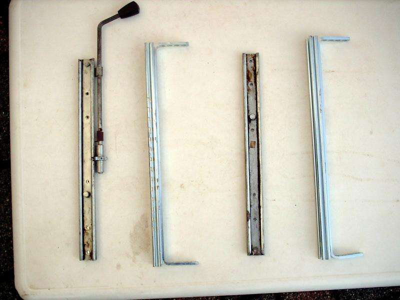 Recaro Seat Rails as used in the 1973 Porsche Carrera  2.8 RSR