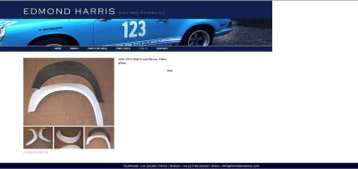 Edmond Harris - 73 RSR Front Fender Flares Fibreglass NOS.jpg