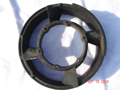 Early Mag Fan Housing - Casting Number 901.106.101.0R - Photo 2
