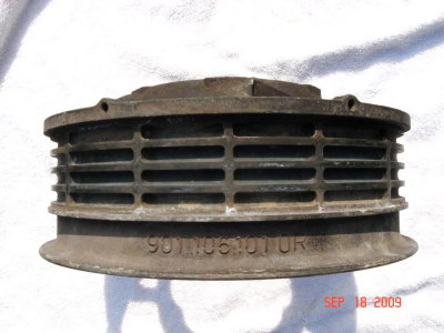 Early Mag Fan Housing - Casting Number 901.106.101.0R - Photo 3
