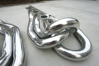 911 RSR Exhaust Headers and Megaphones