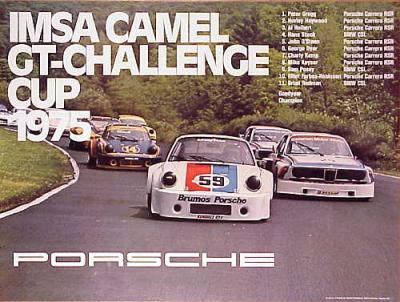IMSA Camel GT Challenge Cup 1975 40x30 in 102x76 cm - Yes! $125