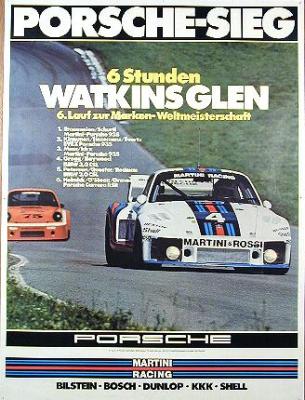 Porsche Sieg 6 Stunden Watkins Glen 6. Laufzur Marken Weltmeisterschaft