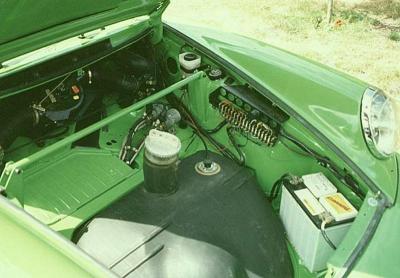 The front compartment of an 1973 IROC RSR - Photo 1