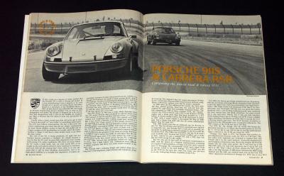 1973 Road & Track Magazine 911 RSR - Photo 2