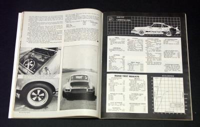 1973 Road & Track Magazine 911 RSR - Photo 5