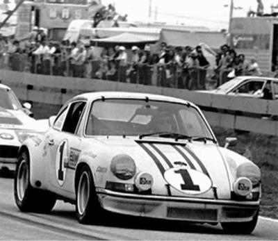 1973 Porsche 911 RSR - Period Photo