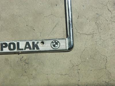 Early Vasek Polak License Plate Frame - Photo 2