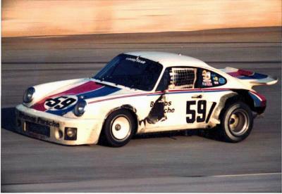 24 Hours Daytona 1975 Peter Gregg won in slightly battered Brumos Porsche - Photo 2