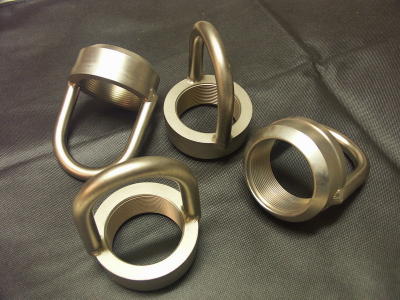 911 RSR Center-Lock Nuts - Tie-Downs (One Pair Available Only)
