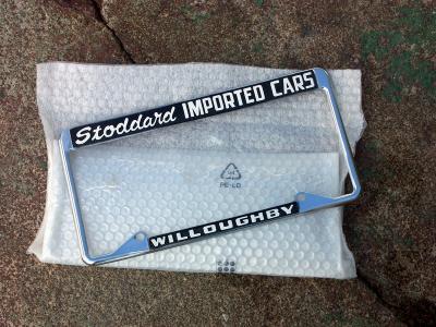 Stoddard Imported Cars License Plate Frame - Photo 1