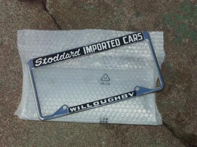 Stoddard Imported Cars License Plate Frame - Photo 2