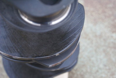 911 RSR Crankshaft, 70.4mm Stroke, 6-Bolt (NOS) s/n F98864 - Photo 15