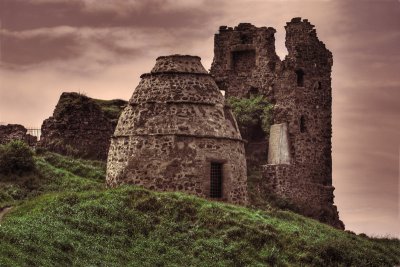 dunure castle ayr (scotland) landscape