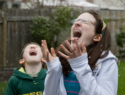 Catching Hail