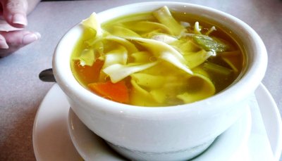 fredda's cup of chicken noodle soup