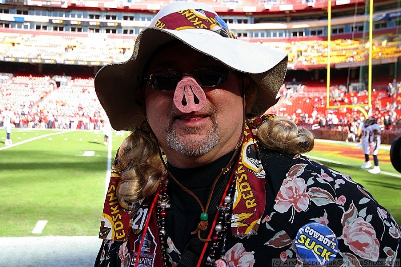 Washington Redskins fan - one of the Hogs