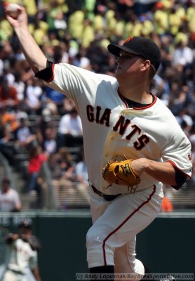 San Francisco Giants pitcher Matt Cain