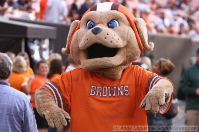 Cleveland Browns mascot