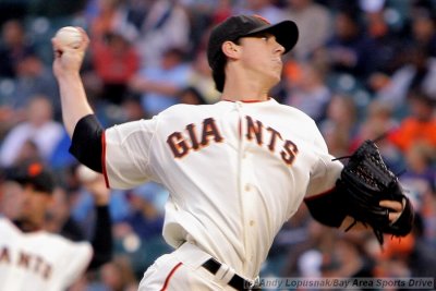 San Francisco Giants pitcher Tim Lincecum