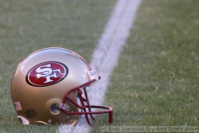 San Francisco 49ers helmet