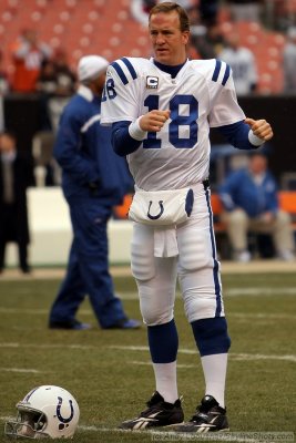 Indianapolis Colts QB Peyton Manning
