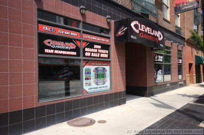 Cleveland Gladiators' corporate office