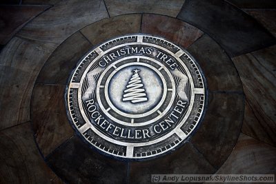 Where the Rockefeller Center Christmas Tree stands