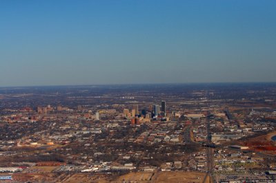 Aerial of Oklahoma City