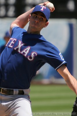 Texas Rangers pitcher Brandon McCarthy