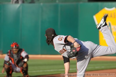 San Francisco Giants pitcher Tim Lincecum