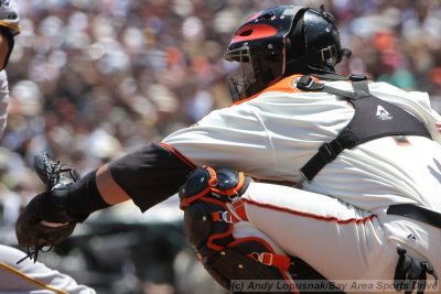 San Francisco Giants catcher Bengie Molina