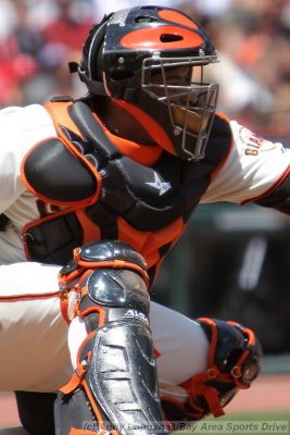 San Francisco Giants catcher Bengie Molina