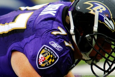 Baltimore Ravens center Matt Birk