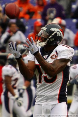 Denver Broncos WR Brandon Marshall